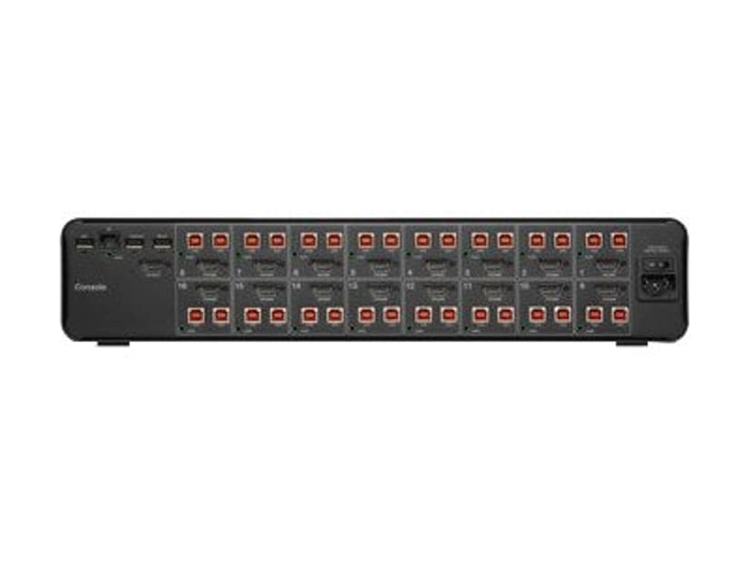 Belkin F1DN116KVM-UN-4 KVM Switch Stativ-montering Sort