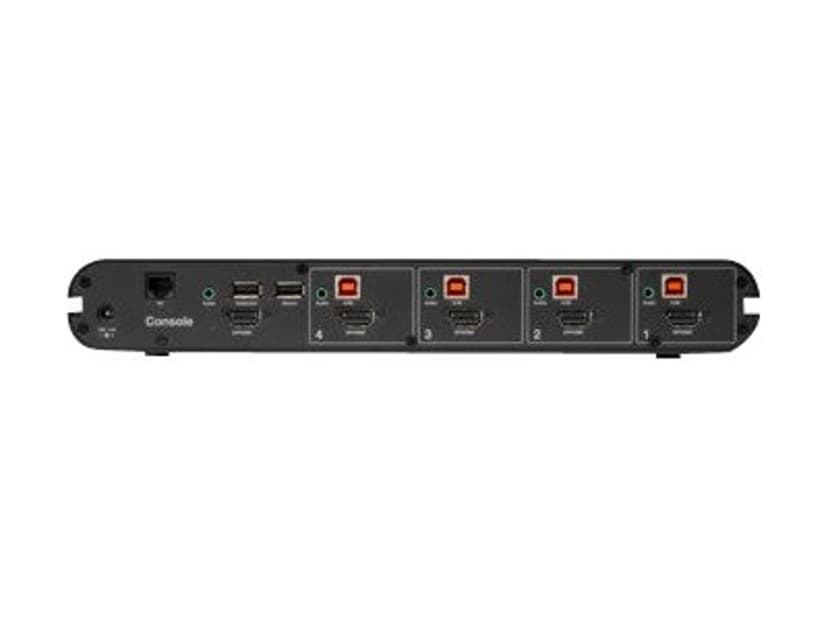 Belkin F1DN104KVM-UNN4 KVM-bryter Sort