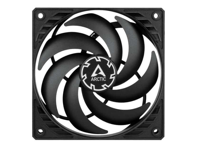 ARCTIC P12 SLIM PWM PST Vifte Svart