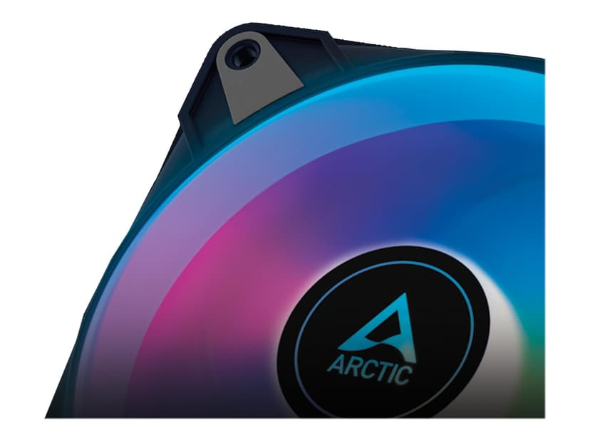 ARCTIC P12 PWM PST A-RGB Fläkt Svart, Vit