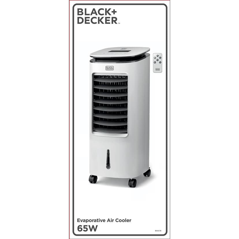 Black & Decker BXAC7E Luftkjøler LED Display Hvit