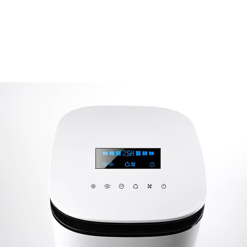 Black & Decker BXAC7E Luftkjøler LED Display Hvit