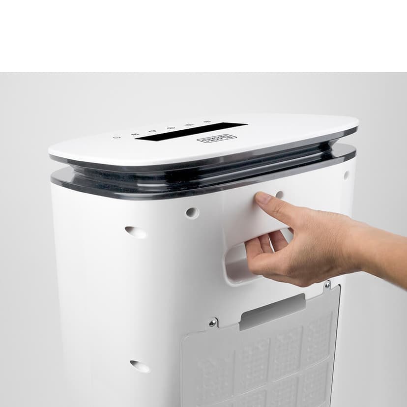 Black & Decker BXAC7E Luftkjøler LED Display Hvit