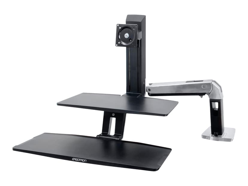 Ergotron Workfit-a Ws Polished Aluminum