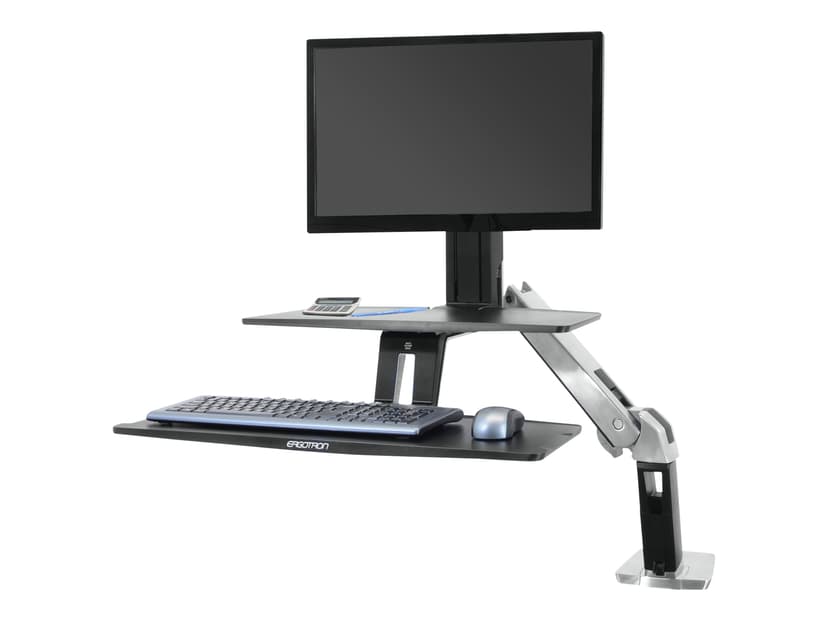 Ergotron Workfit-a Ws Polished Aluminum