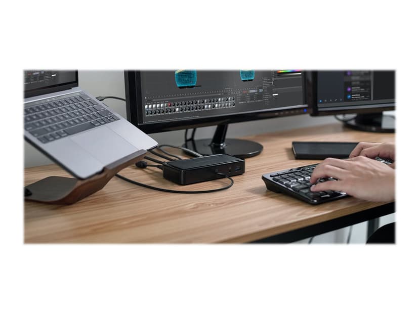 Belkin Connect USB4 kabel 100W 0.8m. USB C USB C Sort