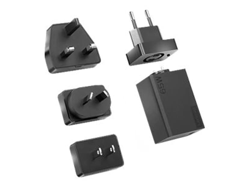 Lenovo 40AW0065WW oplader til mobil enhed Universel Sort Vekselstrøm Indendørs 1.8m Sort