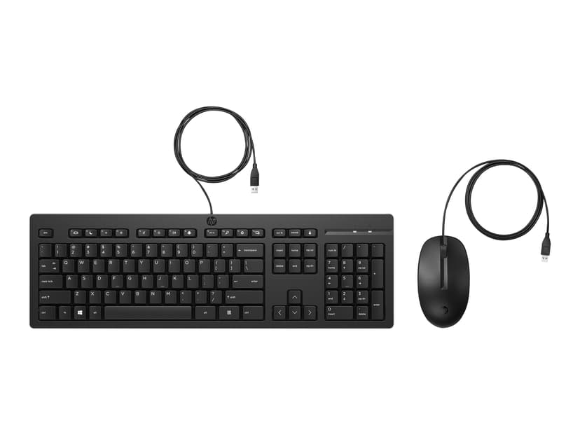 HP 225 Wired Mouse And Keyboard En #nl