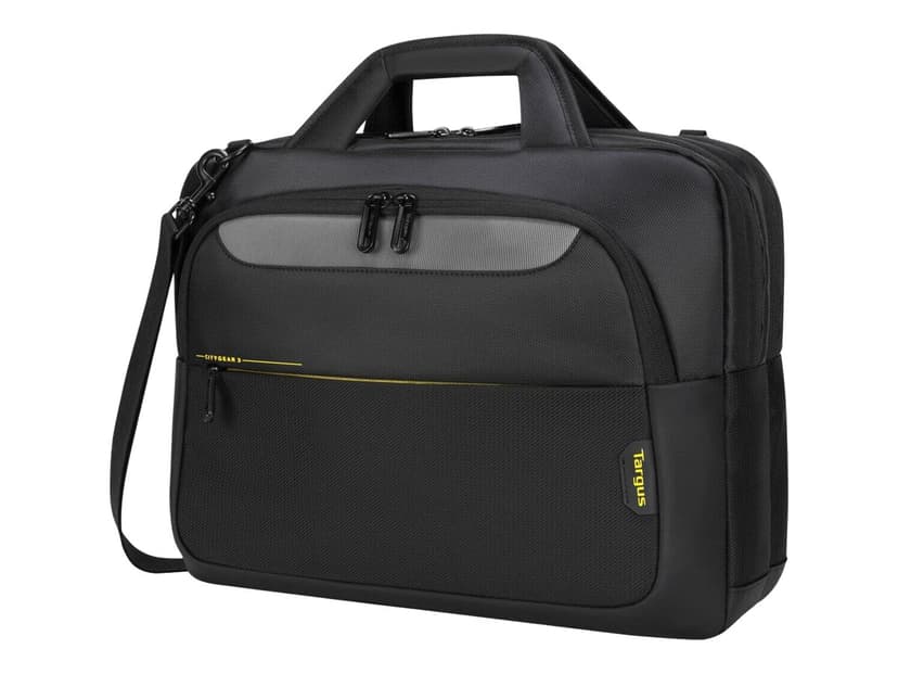 Targus CityGear Topload Laptop Case 14" Polyester, Polyurethan Sort