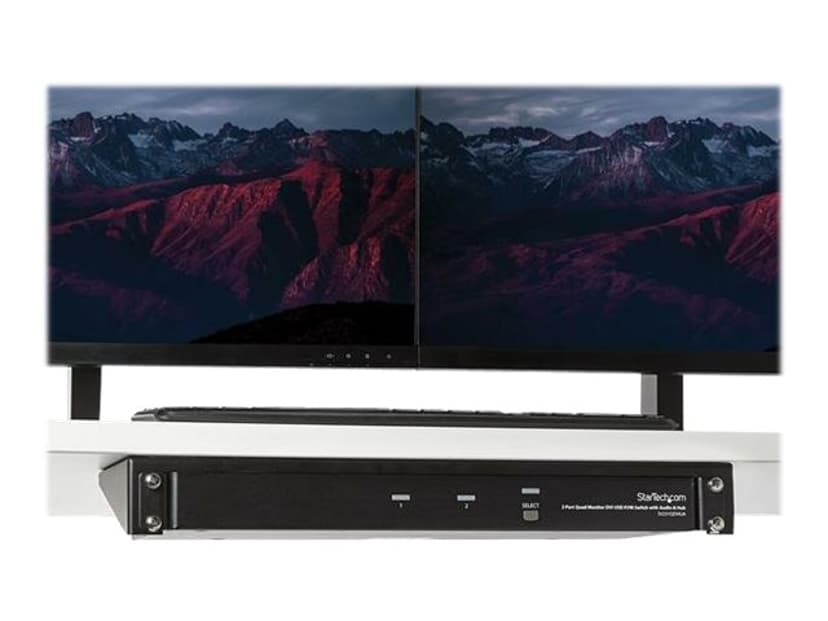 Startech 1U Vertikalstativ 19"