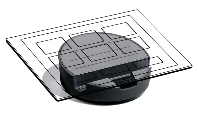Durable Varicolor Tablet Base Holder Antracite