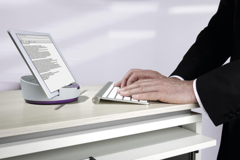 Durable Varicolor Tablet Base Holder Antracite