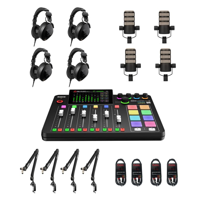 Røde RØDECaster Pro II Bundle 4