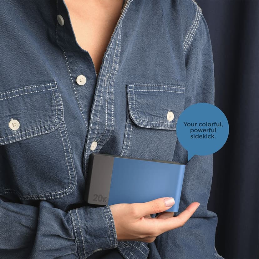 GP Powerbank M2 20000 mAh USB-C PD Blå