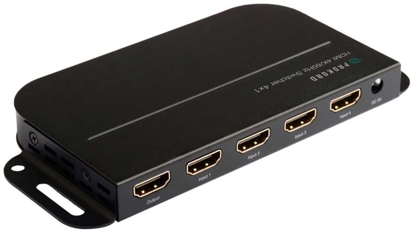Prokord 4K HDMI 2.0 4X1 Switcher
