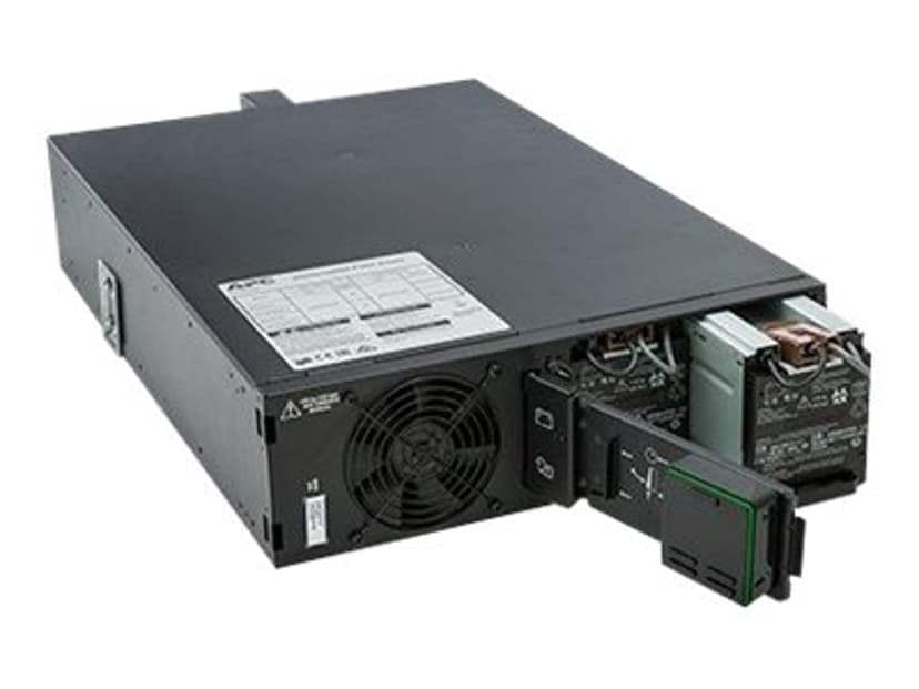APC Smart-UPS On-Line SRT5KRMXLW-HW - 5000VA, hardwire 1 fase uitgang, rackmountable, Embedded NMC, 208V/230V