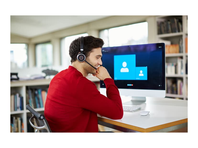 Jabra Evolve 65 SE Stereo Micro USB Microsoft Teams Musta