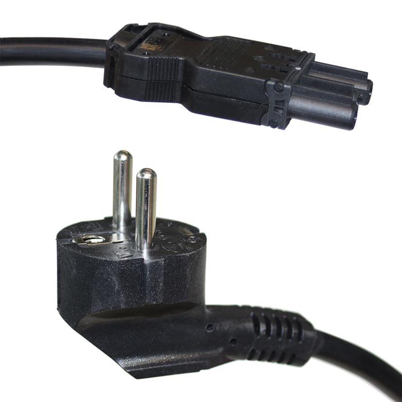 Axessline Cable Wieland-Schuko 5m 5m CEE7/7 GST18I3 Svart