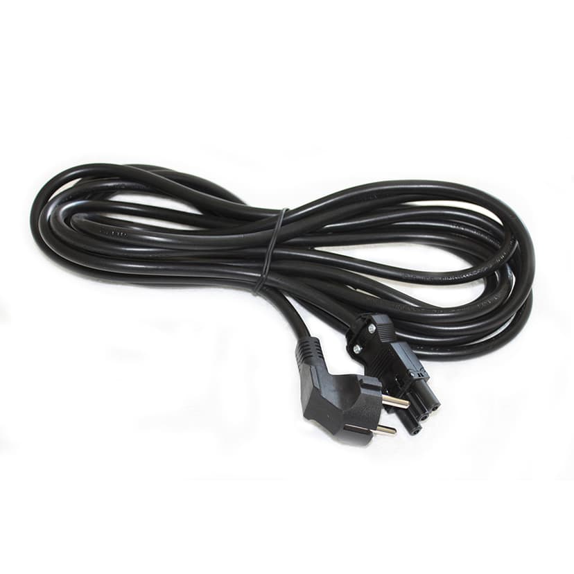 Axessline Cable Wieland-Schuko 5m 5m CEE7/7 GST18I3 Svart