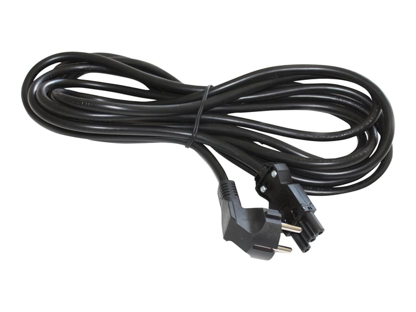 Axessline Cable Wieland-Schuko 5m 5m CEE7/7 GST18I3 Sort