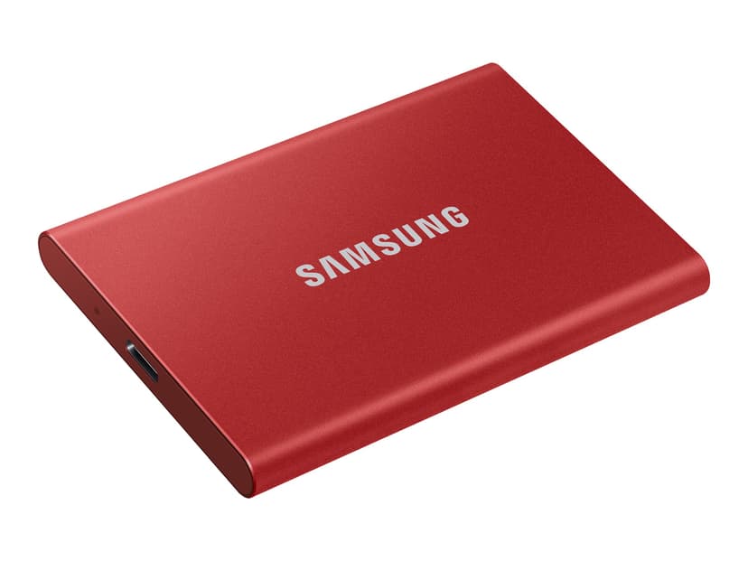Samsung Portable SSD T7 USB Type-C Rood