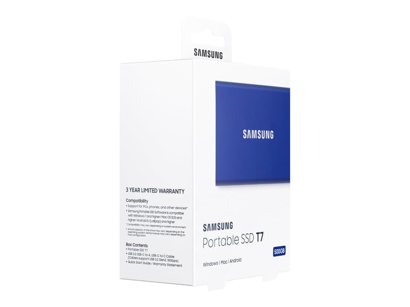 Samsung Portable SSD T7