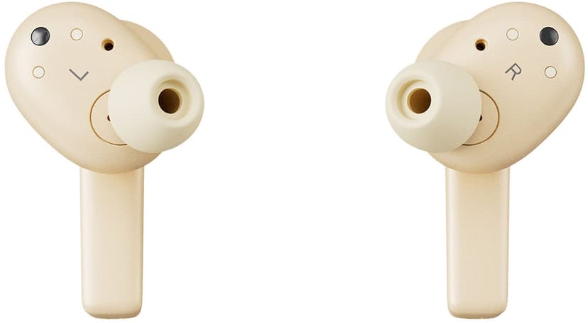 B&O Bang & Olufsen BeoPlay EX Hodesett True Wireless Stereo (TWS) In-ear Samtaler/musikk Bluetooth Gull Stereo Made for iPhone (MFi)
Microsoft Swift Pair
Google Fast Pair Gull