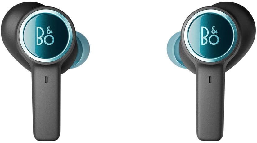 B&O Beoplay EX Stereo Made for iPhone (MFi)
Microsoft Swift Pair
Google Fast Pair Svart, Turkos