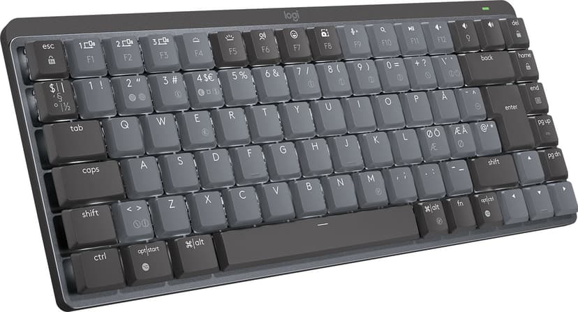 Logitech MX Mechanical Mini Wireless Trådløs Logitech Tactile Nordisk