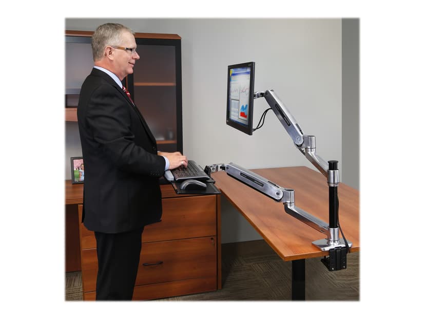 Ergotron WorkFit-LX Sit-Stand Desk Mount System