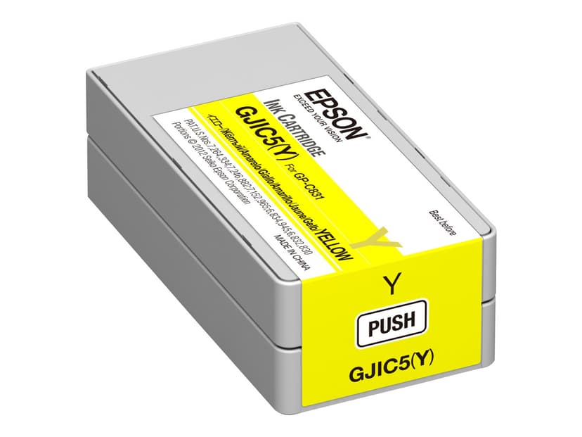 Epson Blekk Gul GJIC5(Y) - GP-C831