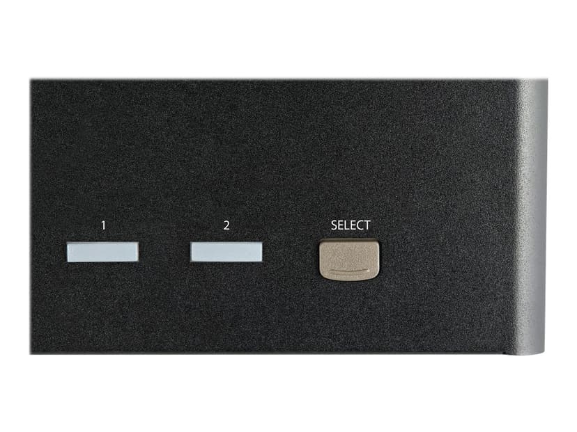 Startech 2-ports DisplayPort KVM-switch för tre skärmar