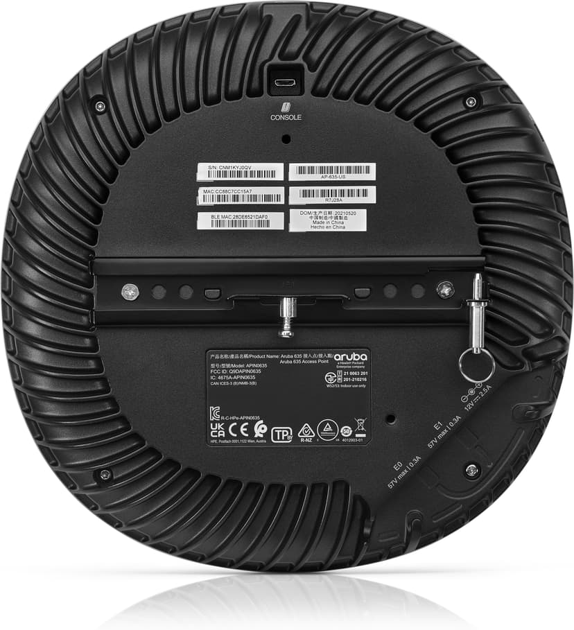 HPE Aruba AP-635 WiFi 6E Access Point