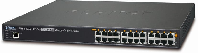 Digitus HPOE-1200G 12-Port Gigabit Midspan 360W