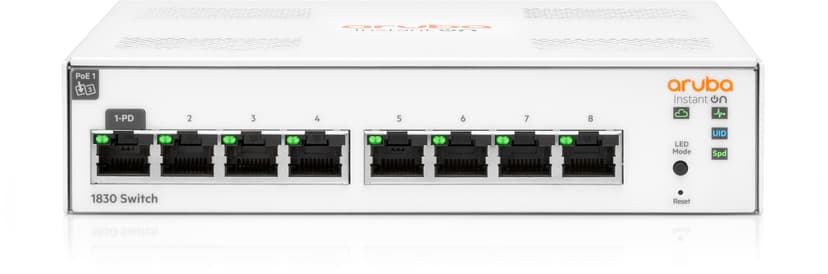HPE Networking Instant On 1830 8G Switch - (Fyndvara klass 2)