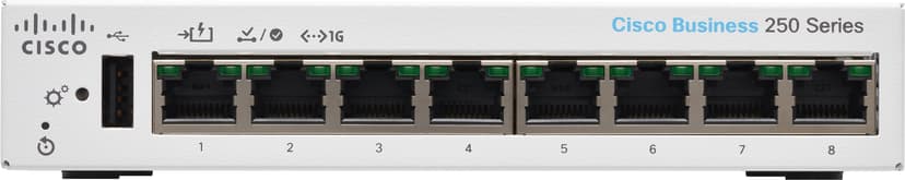 Cisco CBS250 8G Smart Switch