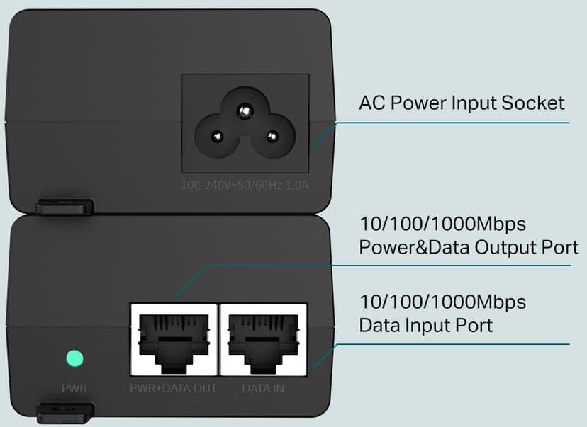 TP-Link TL-POE160S PoE Injector 30W