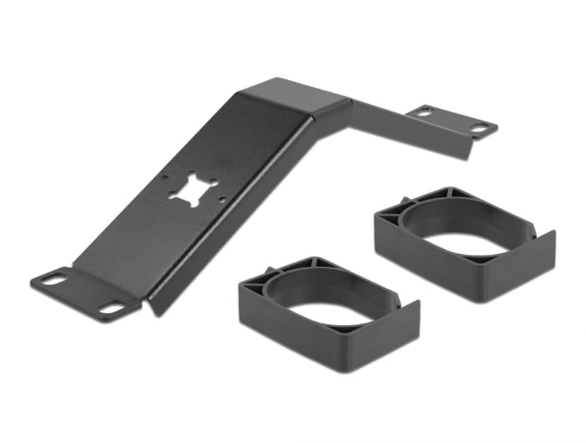 Delock Cable Management Panel 10" 1U Black