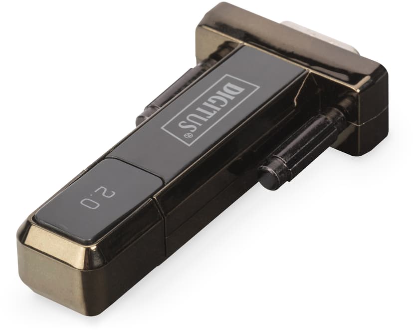 Digitus USB till Seriell adapter USB 2.0 DB9 Hane