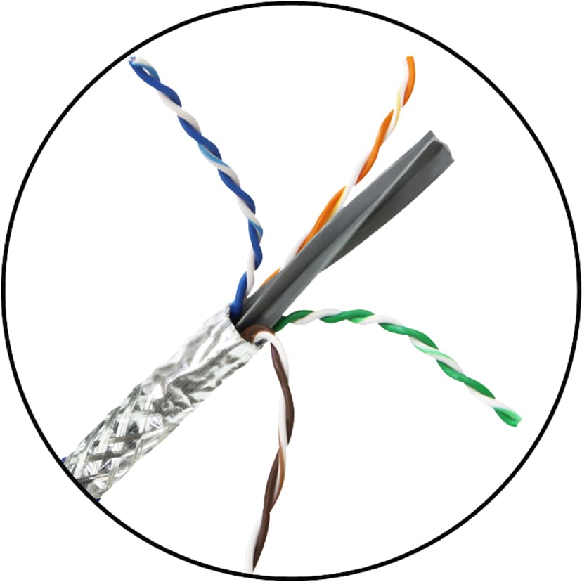 Aten Bulkkabel Nej Cat 6 305m Blå