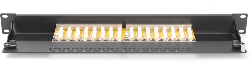 Digitus DN-91616S-B patch paneel 1U Zwart 1U