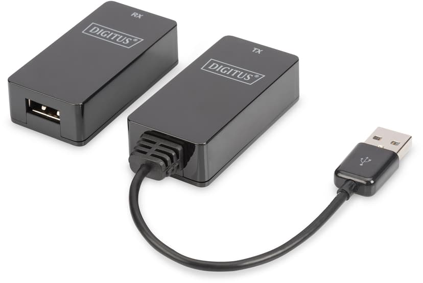 Digitus USB 1.1-förlängare över nätverk