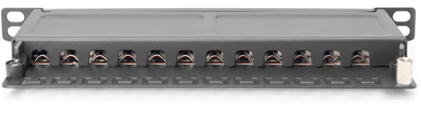 Digitus DN-91612S-SL-EA patch paneel 1U/2U Zwart Cat 6A 1U/2U