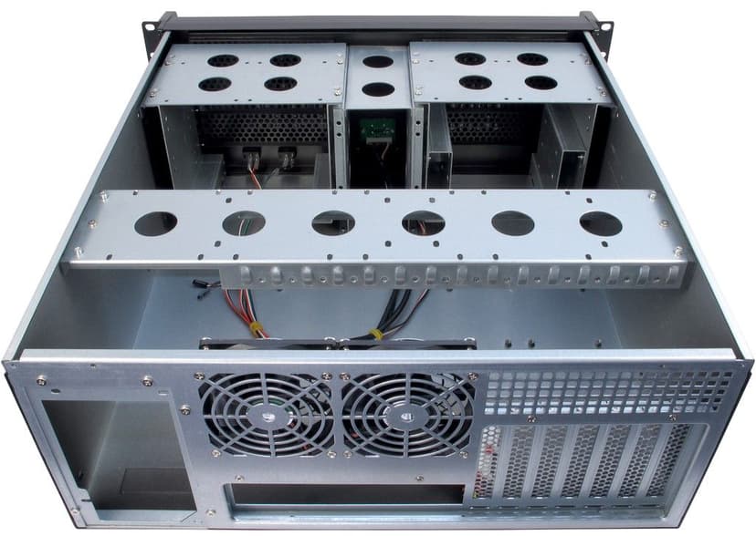 Inter-Tech 4U 4098-S 19" Rack Svart