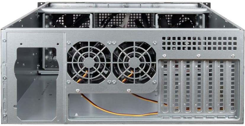 Inter-Tech 4U 40255 19" Rack Grå, Svart