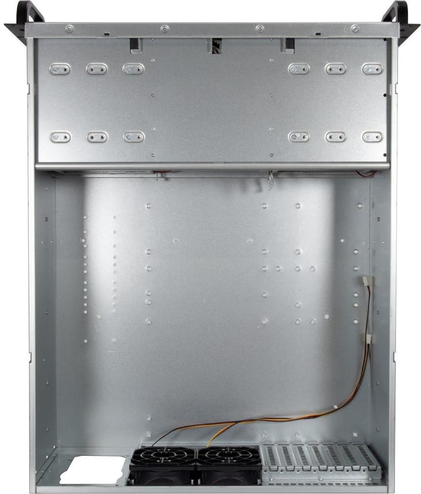 Inter-Tech 4U 40255 19" Rack Grå, Sort