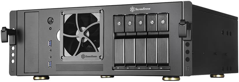 Silverstone SST-CS350B Rack Case 4U 19"