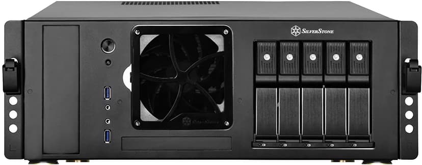 Silverstone SST-CS350B Rack Case 4U 19"