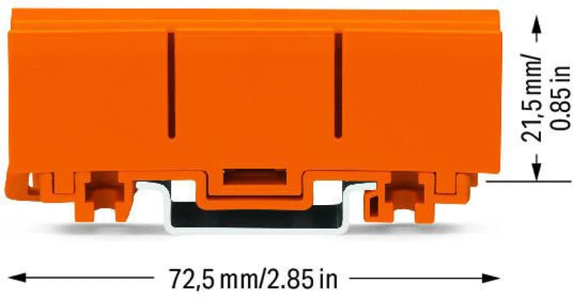 Wago 2273 DIN-monteringsklämma