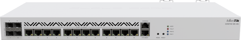 Mikrotik CCR2116-12G-4S+ 16-Port 10 Gigabit Router